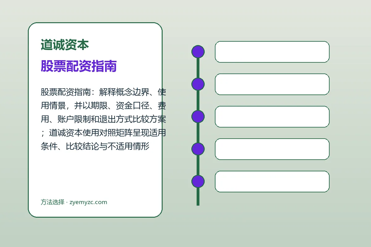 道诚资本股票配资指南与股票配资开户图解